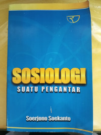 Image of SOSIOLOGI SUATU PENGANTAR