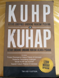 Image of KUHP DAN KUHAP