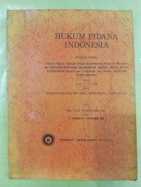 Image of HUKUM PIDANA INDONESIA