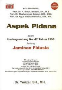 Image of ASPEK PIDANA